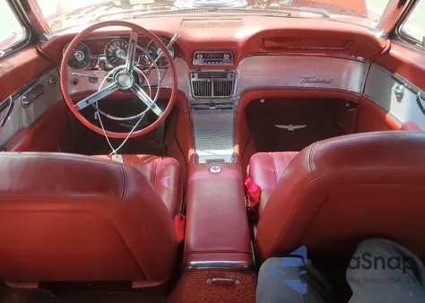 1962 Ford Thunderbir из США, поврежденный, VIN 2Y89Z151925